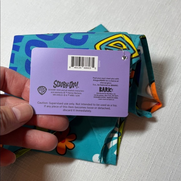 SCOOBY DOO bandana for dogs by BARK. NEW. Small-Medium. - Picture 4 of 7
